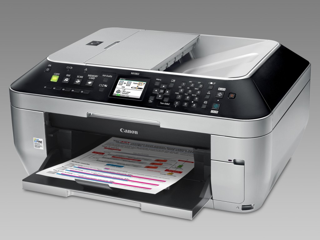 Canon Pixma MX860 Color Inkjet Printer Driver Download For Windows